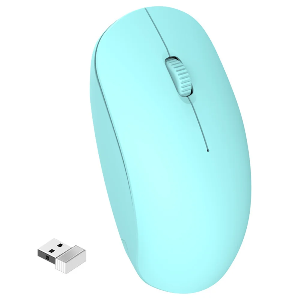 Новая перезаряжаемая беспроводная мышь T10 2.4 G USB Мыши для Android Windows планшетный ноутбук Ноутбук ПК для Ipad мобильный Изображение 2