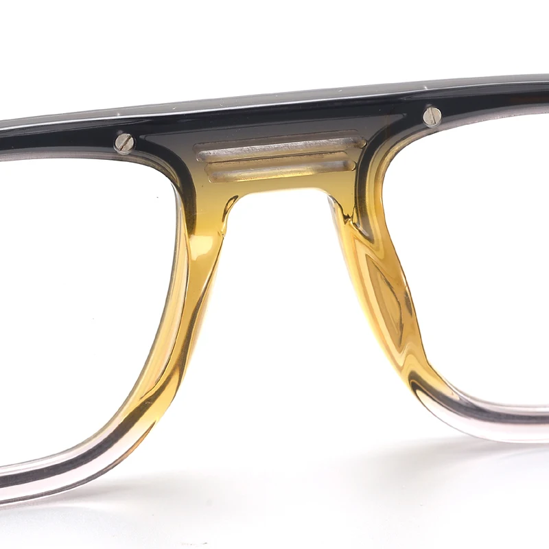 Оправы для очков из ацетата Pilot, мужские Винтажные оптические очки, оправа для пресбиопии, Очки в полной оправе, Высококачественные очки Изображение 2