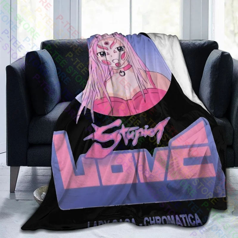 Love Gaga Lady Born This Way Хроматический тур-бал, покрывало-монстр, бархатные покрывала для дивана-кровати Изображение 3