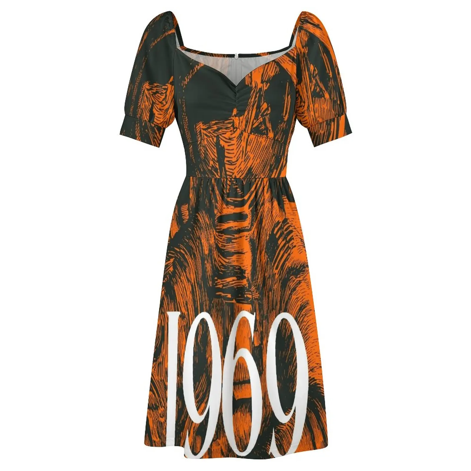 Новинка 1969 года - праздничное платье без рукавов, летние платья для женщин 2023, женские платья для особых случаев Изображение 3