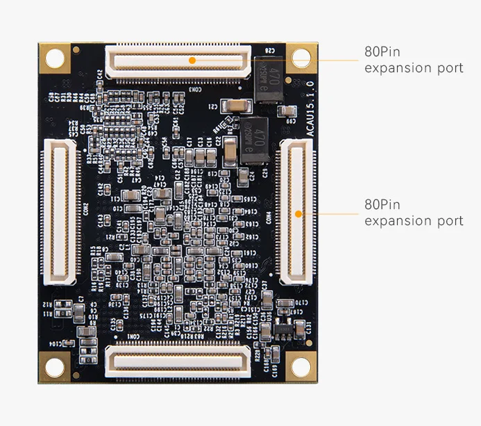 Основная плата ALINX FPGA Xilinx Artix UltraScale + XCAU15P промышленного класса ACAU15 Изображение 3
