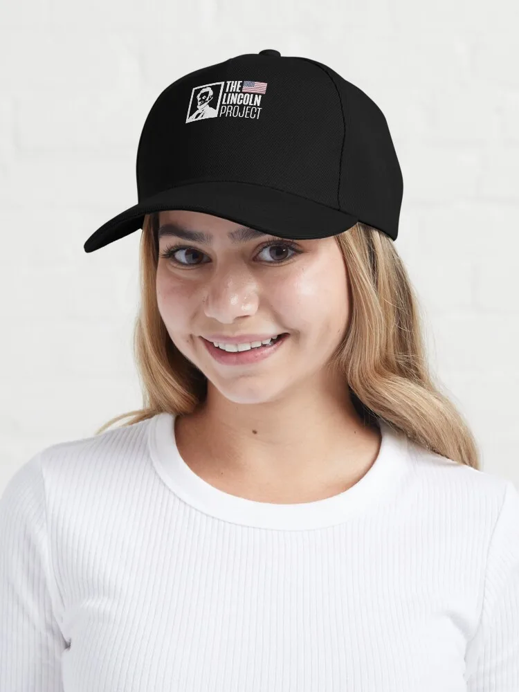 Классическая футболка Lincoln Project, бейсболка, мужская шляпа большого размера, роскошная пляжная шляпа для женщин, мужская шляпа Изображение 5
