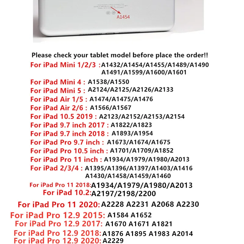 Для iPad Pro 11 12,9 чехол 10-го поколения 2022 Чехол для iPad Air 5 4 3 2 Capa для iPad 9,7 10,2 10,5 Mini 6 5 4 2018 2020 Funda Изображение 5